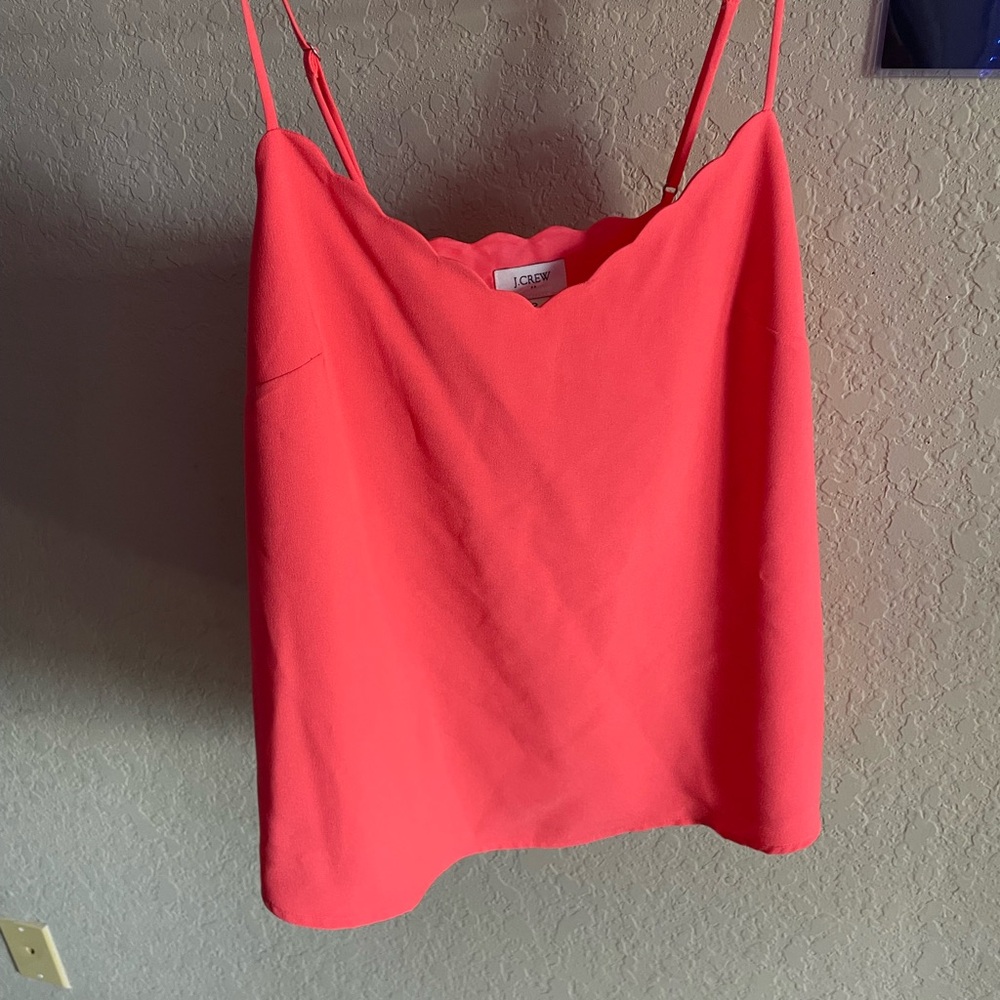 J. Crew Women's Camisole in Vibrant Coral